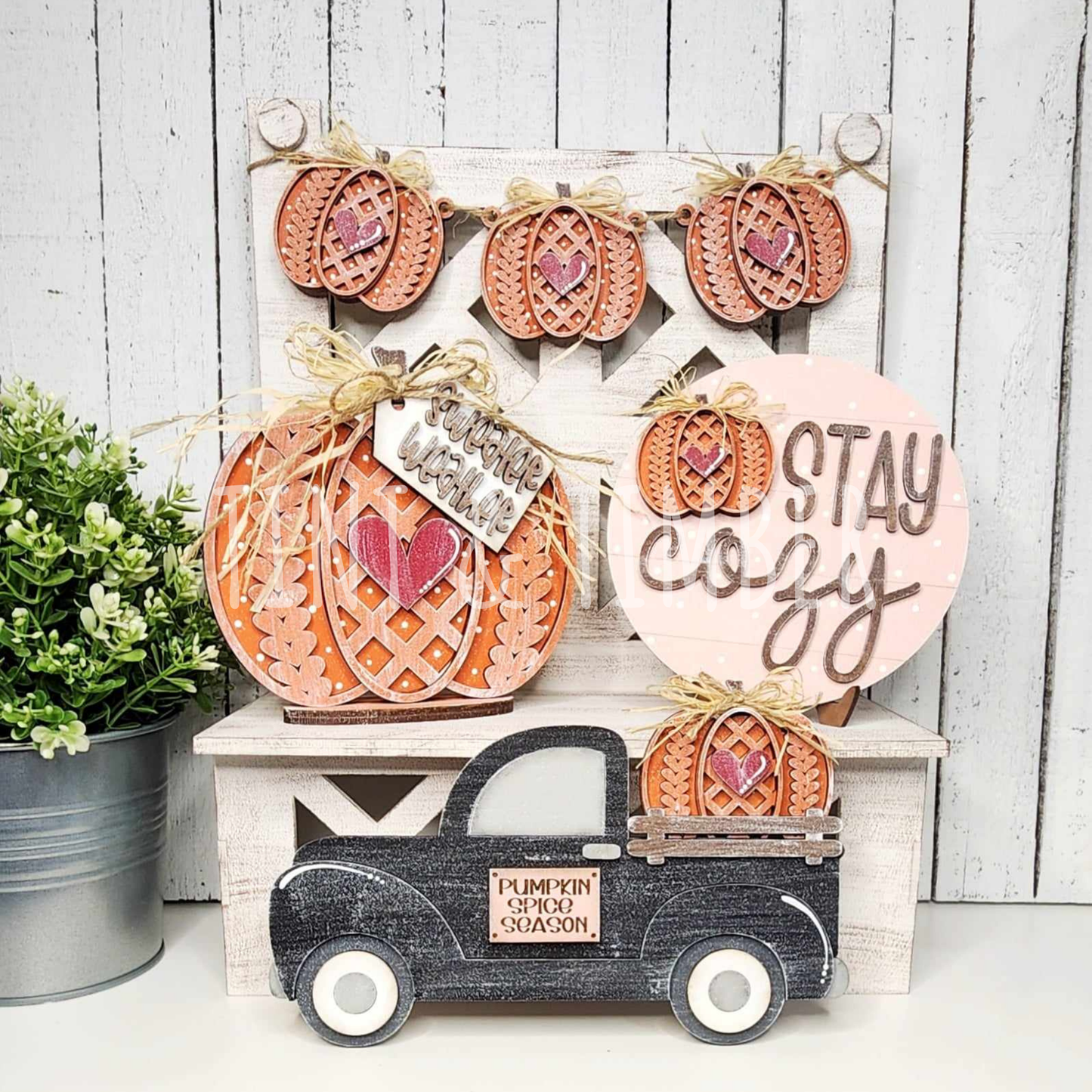 Tiered Tray DIY Kit - Sweater Weather