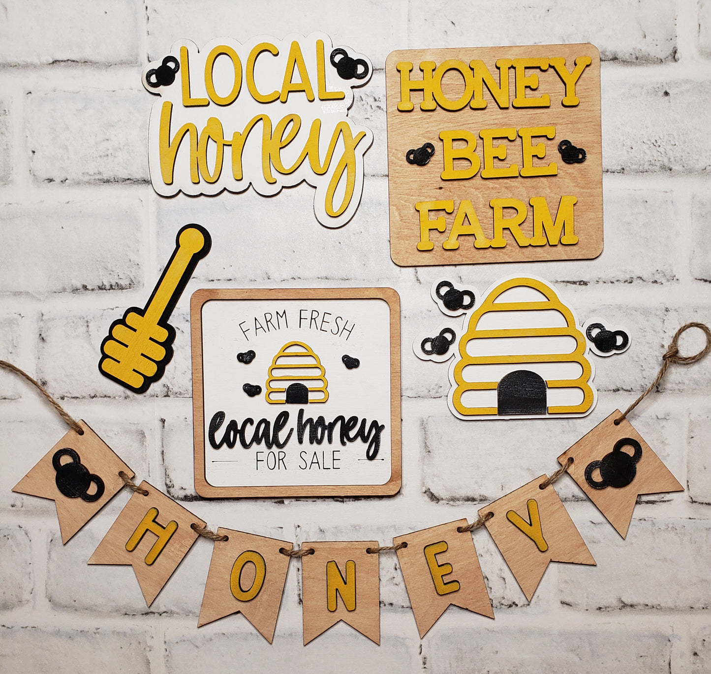 Tiered Tray DIY Kit - Bee Bundle