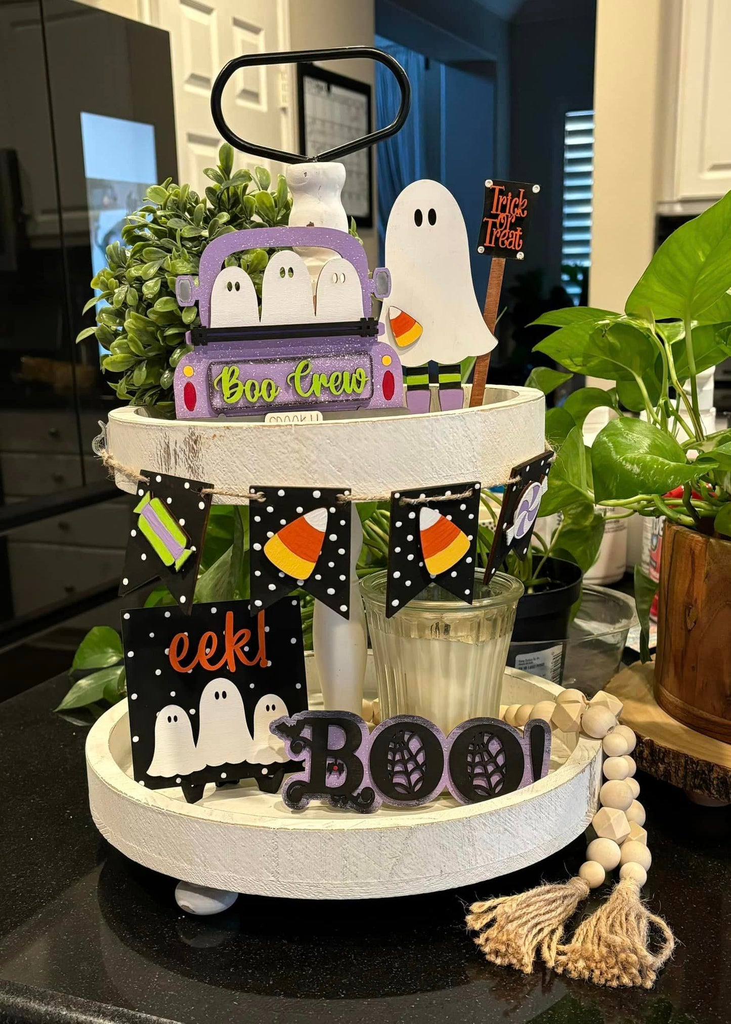 Tiered Tray DIY Kit - Boo Crew Bundle