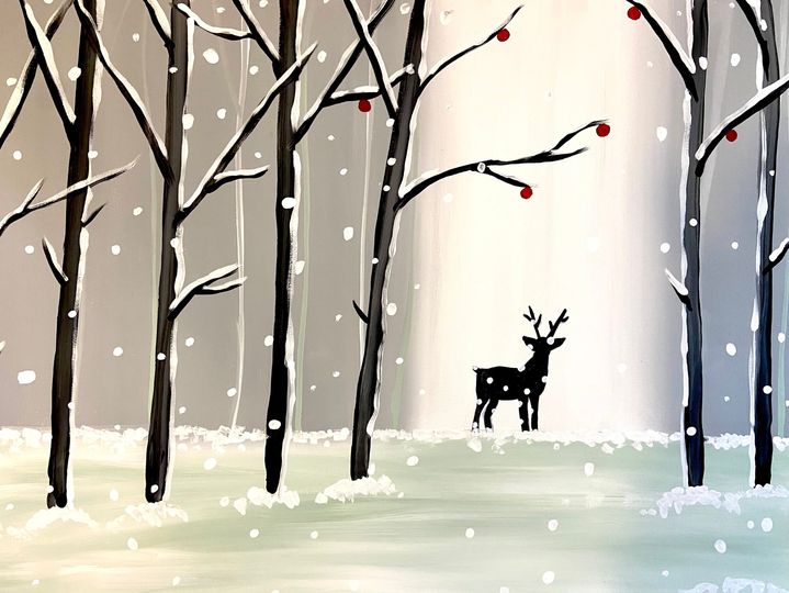 Deer in Woods
