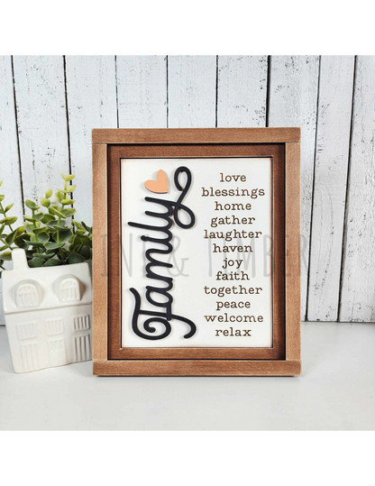 Trio Signs - Family Home