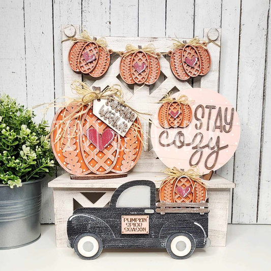 Tiered Tray DIY Kit - Sweater Weather