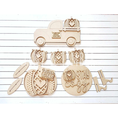 Tiered Tray DIY Kit - Sweater Weather