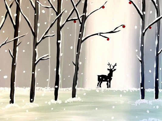 Deer in Woods