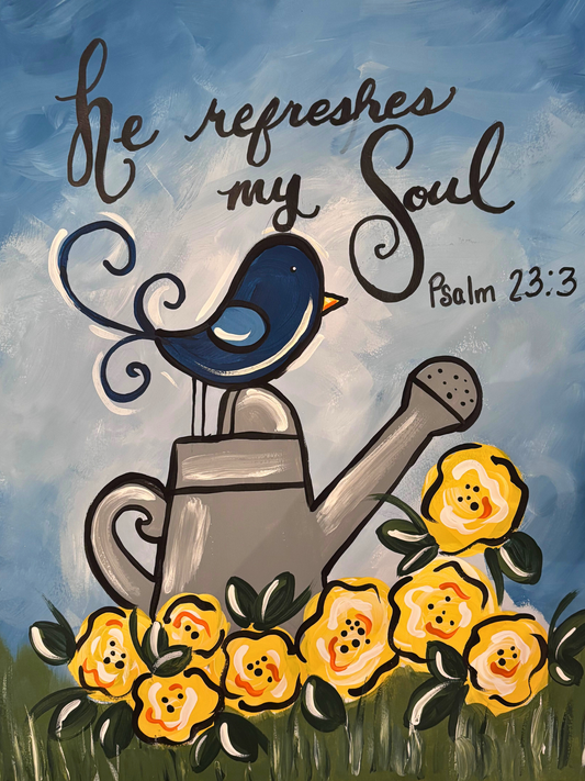 He Refreshes My Soul