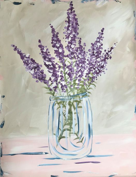 Lavendar in Vase