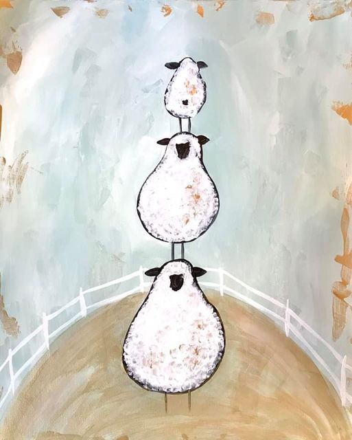 Stacked Sheep